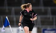 30 October 2020; Lineswoman Kelley Cunningham during the TG4 All-Ireland Senior Ladies Football Championship Round 1 match between Tyrone and Armagh at Kingspan Breffni Park in Cavan. Photo by Stephen McCarthy/Sportsfile