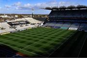 31 October 2020; A general view of Croke Park before the Leinster GAA Hurling Senior Championship Semi-Final match between Galway and Wexford at Croke Park in Dublin. Photo by Ray McManus/Sportsfile