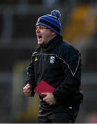 31 October 2020; Cavan manager Mickey Graham celebrates his side's equalising score to level the game and bring it to extra time during the Ulster GAA Football Senior Championship Preliminary Round match between Monaghan and Cavan at St Tiernach’s Park in Clones, Monaghan. Photo by Stephen McCarthy/Sportsfile