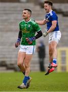 31 October 2020; Cavan goalkeeper Raymond Galligan watches the ball go between the posts from his free kick, the games winning score in extra-time, during the Ulster GAA Football Senior Championship Preliminary Round match between Monaghan and Cavan at St Tiernach’s Park in Clones, Monaghan. Photo by Stephen McCarthy/Sportsfile