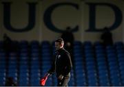 31 October 2020; Longford Town manager Daire Doyle makes his way to the dugout ahead of the SSE Airtricity League First Division Play-off Semi-Final match between UCD and Longford Town at the UCD Bowl in Belfield, Dublin. Photo by Sam Barnes/Sportsfile