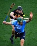 31 October 2020; Chris Crummey of Dublin and Conor Delaney of Kilkenny during the Leinster GAA Hurling Senior Championship Semi-Final match between Dublin and Kilkenny at Croke Park in Dublin. Photo by Ramsey Cardy/Sportsfile