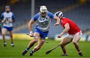 31 October 2020; Dessie Hutchinson of Waterford in action against Seán O'Donoghue of Cork during the Munster GAA Hurling Senior Championship Semi-Final match between Cork and Waterford at Semple Stadium in Thurles, Tipperary. Photo by Brendan Moran/Sportsfile