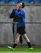 31 October 2020; Dean George of Athlone Town celebrates after scoring his side's third goal during the Extra.ie FAI Cup Quarter-Final match between Athlone Town and Shelbourne at the Athlone Town Stadium in Athlone, Westmeath. Photo by Harry Murphy/Sportsfile