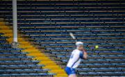 31 October 2020; Stephen Bennett of Waterford takes a free in front of an empty stand during the Munster GAA Hurling Senior Championship Semi-Final match between Cork and Waterford at Semple Stadium in Thurles, Tipperary. Photo by Piaras Ó Mídheach/Sportsfile