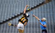 31 October 2020; Huw Lawlor of Kilkenny in action against Liam Rushe of Dublin during the Leinster GAA Hurling Senior Championship Semi-Final match between Dublin and Kilkenny at Croke Park in Dublin. Photo by Daire Brennan/Sportsfile