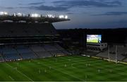 31 October 2020; A general view of action during the Leinster GAA Hurling Senior Championship Semi-Final match between Dublin and Kilkenny at Croke Park in Dublin. Photo by Ramsey Cardy/Sportsfile