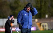 31 October 2020; Monaghan manager Séamus McEnaney during the Ulster GAA Football Senior Championship Preliminary Round match between Monaghan and Cavan at St Tiernach’s Park in Clones, Monaghan. Photo by Stephen McCarthy/Sportsfile