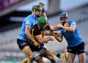 31 October 2020; Eoin Cody of Kilkenny in action against James Madden, left, and Conor Burke of Dublin during the Leinster GAA Hurling Senior Championship Semi-Final match between Dublin and Kilkenny at Croke Park in Dublin. Photo by Daire Brennan/Sportsfile