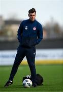 31 October 2020; Shelbourne manager Ian Morris prior to the Extra.ie FAI Cup Quarter-Final match between Athlone Town and Shelbourne at the Athlone Town Stadium in Athlone, Westmeath. Photo by Harry Murphy/Sportsfile