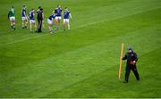 31 October 2020; Cavan manager Mickey Graham prior to the Ulster GAA Football Senior Championship Preliminary Round match between Monaghan and Cavan at St Tiernach’s Park in Clones, Monaghan. Photo by Stephen McCarthy/Sportsfile