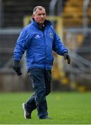 31 October 2020; Monaghan manager Séamus McEnaney during the Ulster GAA Football Senior Championship Preliminary Round match between Monaghan and Cavan at St Tiernach’s Park in Clones, Monaghan. Photo by Stephen McCarthy/Sportsfile