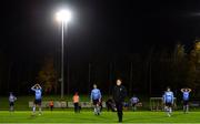 31 October 2020; UCD players leave the field dejected following the SSE Airtricity League First Division Play-off Semi-Final match between UCD and Longford Town at the UCD Bowl in Belfield, Dublin. Photo by Sam Barnes/Sportsfile