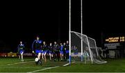 31 October 2020; Michael Curry of Waterford leads his team-mates out for the warm up before the Munster GAA Football Senior Championship Quarter-Final match between Waterford and Limerick at Fraher Field in Dungarvan, Waterford. Photo by Matt Browne/Sportsfile