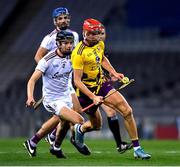 31 October 2020; Paul Morris of Wexford in action against Seán Loftus of Galway during the Leinster GAA Hurling Senior Championship Semi-Final match between Galway and Wexford at Croke Park in Dublin. Photo by Ray McManus/Sportsfile