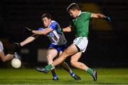 31 October 2020; Cillian Fahy of Limerick scores the first goal past Michael Curry of Waterford during the Munster GAA Football Senior Championship Quarter-Final match between Waterford and Limerick at Fraher Field in Dungarvan, Waterford. Photo by Matt Browne/Sportsfile
