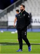 31 October 2020; Ireland head coach Andy Farrell prior to the Guinness Six Nations Rugby Championship match between France and Ireland at Stade de France in Paris, France. Photo by Sportsfile