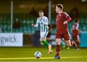 31 October 2020; Killian Brouder of Galway United during the SSE Airtricity League First Division Play-off Semi-Final match between Bray Wanderers and Galway United at the Carlisle Grounds in Bray, Wicklow. Photo by Eóin Noonan/Sportsfile