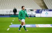 31 October 2020; Cian Healy of Ireland, on the occasion of earning his 100th cap for Ireland, walks onto the pitch prior to the Guinness Six Nations Rugby Championship match between France and Ireland at Stade de France in Paris, France. Photo by Sportsfile