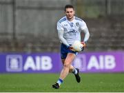 31 October 2020; Dermot Malone of Monaghan during the Ulster GAA Football Senior Championship Preliminary Round match between Monaghan and Cavan at St Tiernach’s Park in Clones, Monaghan. Photo by Stephen McCarthy/Sportsfile