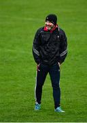 1 November 2020; Louth manager Wayne Kierans prior to the Leinster GAA Football Senior Championship Round 1 match between Louth and Longford at TEG Cusack Park in Mullingar, Westmeath. Photo by Eóin Noonan/Sportsfile