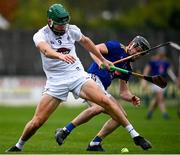 1 November 2020; Paul Divilly of Kildare in action against Michael Lee of Wicklow during the Christy Ring Cup Round 2A match between Kildare and Wicklow at St Conleth's Park in Newbridge, Kildare. Photo by Sam Barnes/Sportsfile