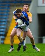 1 November 2020; Jimmy Feehan of Tipperary in action against Keelan Sexton of Clare during the Munster GAA Football Senior Championship Quarter-Final match between Tipperary and Clare at Semple Stadium in Thurles, Tipperary. Photo by Diarmuid Greene/Sportsfile