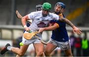 1 November 2020; David Slattery of Kildare in action against Luke Maloney of Wicklow during the Christy Ring Cup Round 2A match between Kildare and Wicklow at St Conleth's Park in Newbridge, Kildare. Photo by Sam Barnes/Sportsfile