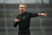 1 November 2020; Referee Fergal Kelly during the Leinster GAA Football Senior Championship Round 1 match between Offaly and Carlow at Bord na Mona O'Connor Park in Tullamore, Offaly. Photo by Seb Daly/Sportsfile
