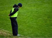1 November 2020; Wexford manager Shane Roche reacts after an attack broke down during the Leinster GAA Football Senior Championship Round 1 match between Wexford and Wicklow at Chadwicks Wexford Park in Wexford. Photo by Piaras Ó Mídheach/Sportsfile