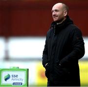 1 November 2020; St Patrick's Athletic head coach Stephen O'Donnell ahead of the SSE Airtricity League Premier Division match between St. Patrick's Athletic and Dundalk at Richmond Park in Dublin. Photo by Michael P Ryan/Sportsfile