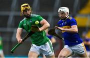 1 November 2020; Tom Morrissey of Limerick in action against Brendan Maher of Tipperary during the Munster GAA Hurling Senior Championship Semi-Final match between Tipperary and Limerick at Páirc Uí Chaoimh in Cork. Photo by Brendan Moran/Sportsfile