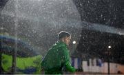 1 November 2020; Ronan Finn of Shamrock Rovers warms-up ahead of the SSE Airtricity League Premier Division match between Finn Harps and Shamrock Rovers at Finn Park in Ballybofey, Donegal. Photo by Stephen McCarthy/Sportsfile