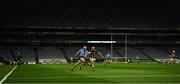 31 October 2020; Éamon Dillon of Dublin in action against Ciaran Wallace of Kilkenny during the Leinster GAA Hurling Senior Championship Semi-Final match between Dublin and Kilkenny at Croke Park in Dublin. Photo by Ray McManus/Sportsfile