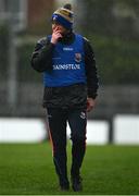 1 November 2020; Longford manager Padraic Davis during the Leinster GAA Football Senior Championship Round 1 match between Louth and Longford at TEG Cusack Park in Mullingar, Westmeath. Photo by Eóin Noonan/Sportsfile