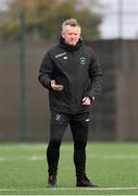 1 November 2020; Peamount United manager James O'Callaghan leads squad training during a Peamount United Media Day at PRL Park in Greenogue, Dublin. Photo by Sam Barnes/Sportsfile