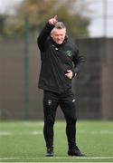 1 November 2020; Peamount United manager James O'Callaghan leads squad training during a Peamount United Media Day at PRL Park in Greenogue, Dublin. Photo by Sam Barnes/Sportsfile