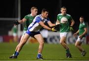 31 October 2020; Dermot Ryan of Waterford in action against Killian Ryan of Limerick  during the Munster GAA Football Senior Championship Quarter-Final match between Waterford and Limerick at Fraher Field in Dungarvan, Waterford. Photo by Matt Browne/Sportsfile