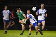 31 October 2020; Killian Ryan of Limerick in action against William Hahessy of Waterford during the Munster GAA Football Senior Championship Quarter-Final match between Waterford and Limerick at Fraher Field in Dungarvan, Waterford. Photo by Matt Browne/Sportsfile