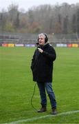 1 November 2020; RTÉ's Kevin McStay during a broadcast prior to the Ulster GAA Football Senior Championship Quarter-Final match between Donegal and Tyrone at MacCumhaill Park in Ballybofey, Donegal. Photo by Stephen McCarthy/Sportsfile