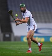 31 October 2020; Niall Burke of Galway during the Leinster GAA Hurling Senior Championship Semi-Final match between Galway and Wexford at Croke Park in Dublin. Photo by Ray McManus/Sportsfile