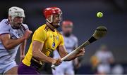 31 October 2020; Lee Chin of Wexford in action against Gearóid McInerney of Galway during the Leinster GAA Hurling Senior Championship Semi-Final match between Galway and Wexford at Croke Park in Dublin. Photo by Ray McManus/Sportsfile