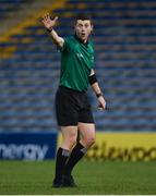 31 October 2020; Referee Seán Stack during the Munster GAA Hurling Senior Championship Semi-Final match between Cork and Waterford at Semple Stadium in Thurles, Tipperary. Photo by Brendan Moran/Sportsfile