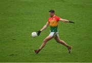 1 November 2020; Eoghan Ruth of Carlow during the Leinster GAA Football Senior Championship Round 1 match between Offaly and Carlow at Bord na Mona O'Connor Park in Tullamore, Offaly. Photo by Seb Daly/Sportsfile