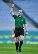 31 October 2020; Referee Johnny Murphy during the Leinster GAA Hurling Senior Championship Semi-Final match between Dublin and Kilkenny at Croke Park in Dublin. Photo by Ray McManus/Sportsfile