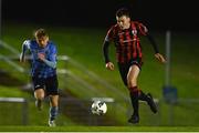 31 October 2020; Callum Warfield of Longford Town during the SSE Airtricity League First Division Play-off Semi-Final match between UCD and Longford Town at the UCD Bowl in Belfield, Dublin. Photo by Sam Barnes/Sportsfile