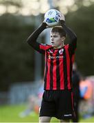 31 October 2020; Aaron McNally of Longford Town during the SSE Airtricity League First Division Play-off Semi-Final match between UCD and Longford Town at the UCD Bowl in Belfield, Dublin. Photo by Sam Barnes/Sportsfile