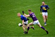 1 November 2020; Mark Kenny of Wicklow in action against Nick Doyle of Wexford during the Leinster GAA Football Senior Championship Round 1 match between Wexford and Wicklow at Chadwicks Wexford Park in Wexford. Photo by Piaras Ó Mídheach/Sportsfile