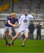 1 November 2020; Brian Byrne of Kildare in action against Daniel Staunton of Wicklow during the Christy Ring Cup Round 2A match between Kildare and Wicklow at St Conleth's Park in Newbridge, Kildare. Photo by Sam Barnes/Sportsfile