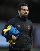 1 November 2020; Dundalk assistant coach Giuseppe Rossi ahead of the SSE Airtricity League Premier Division match between St. Patrick's Athletic and Dundalk at Richmond Park in Dublin. Photo by Michael P Ryan/Sportsfile